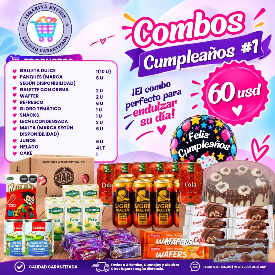 Combo cumpleaños #1