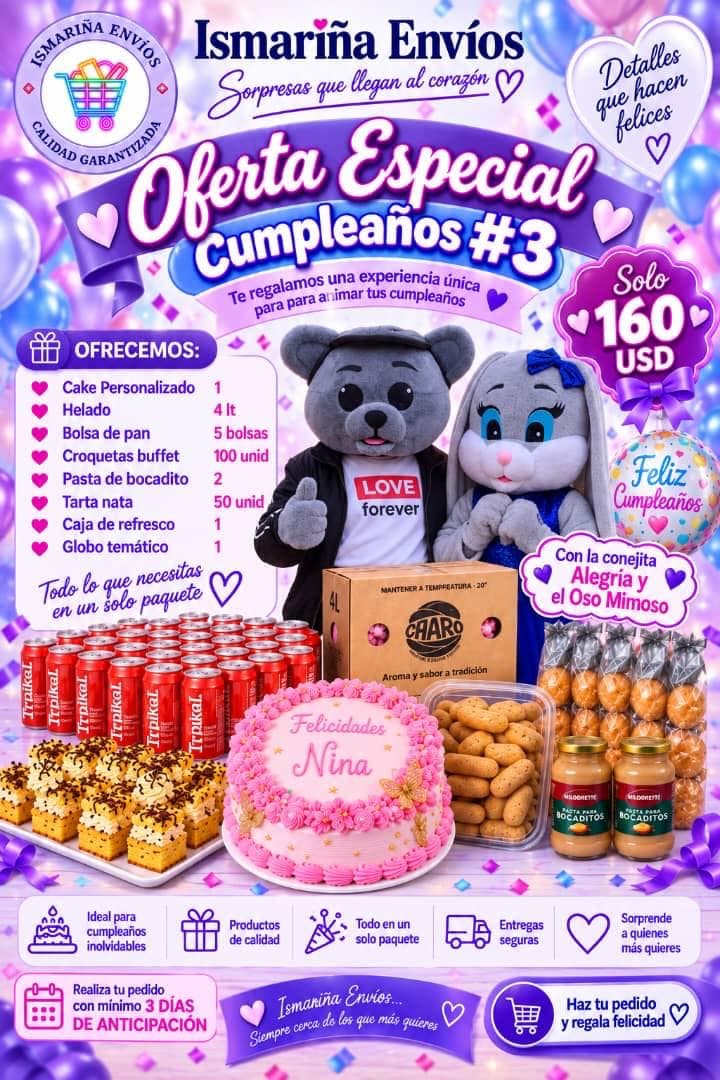 Oferta especial cumpleaños #3