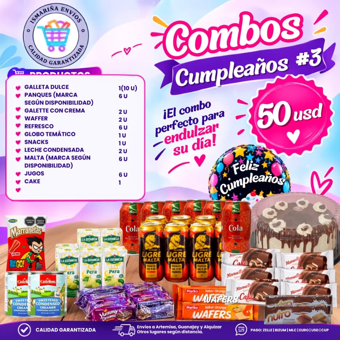 Combo cumpleaños #3