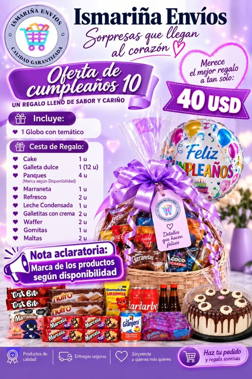 Oferta de cumpleaños #10