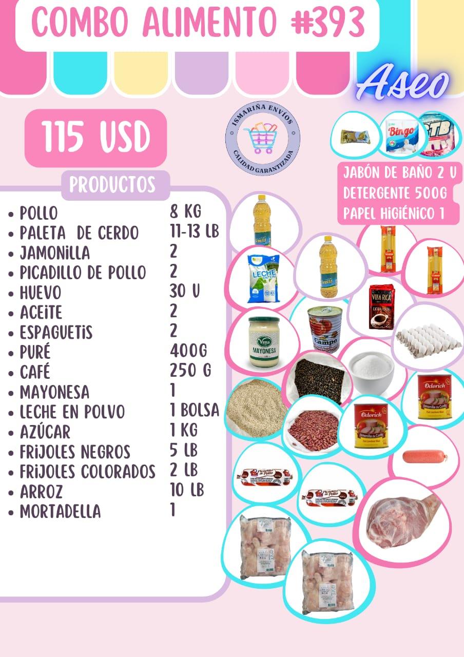 Combo Alimento #393