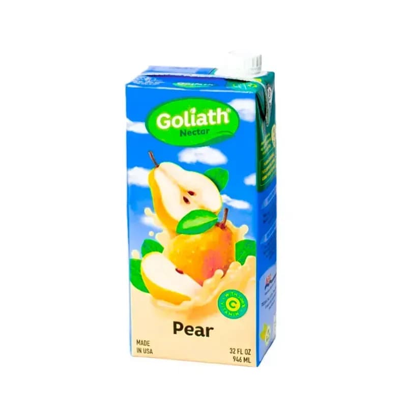Caja de jugo Pera