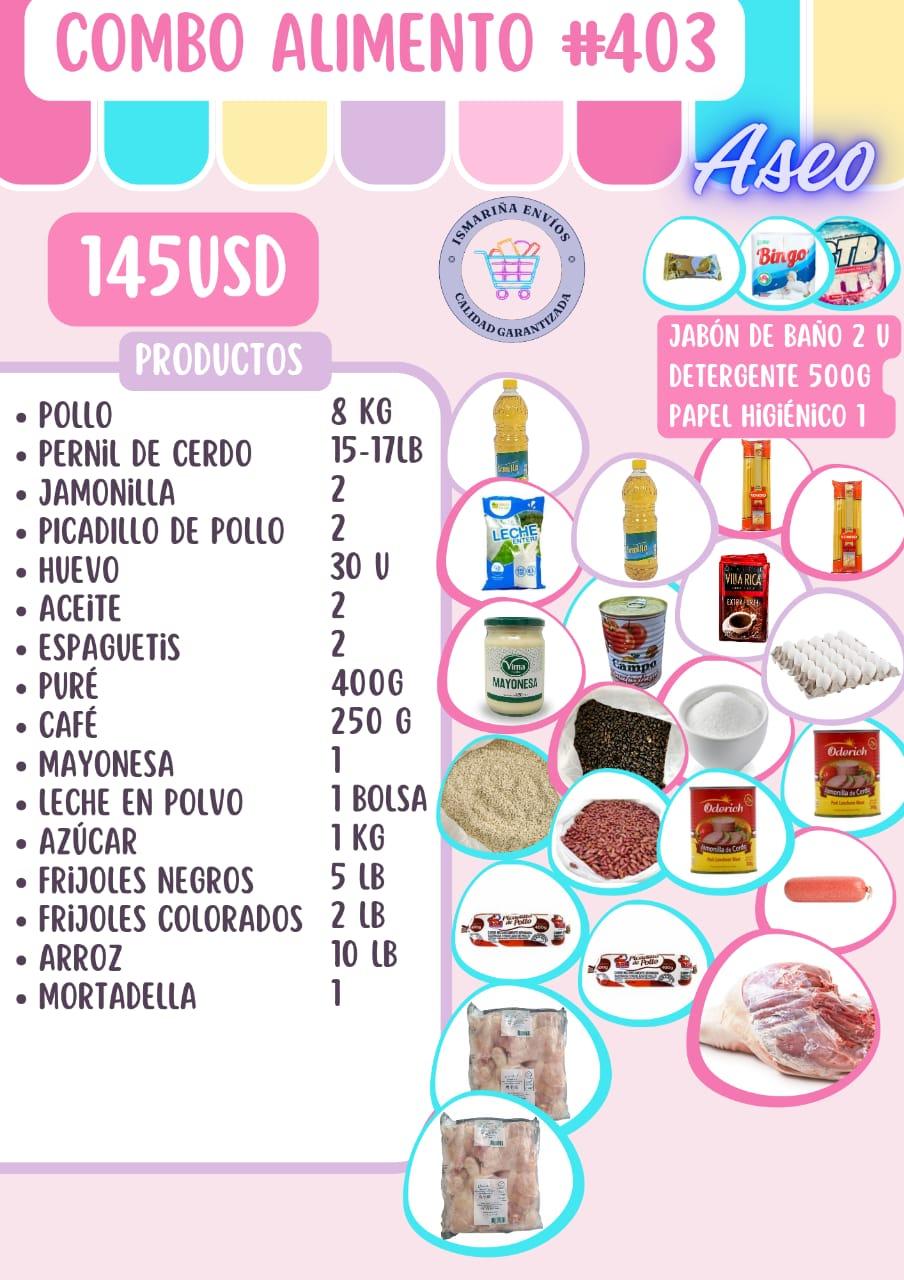 Combo Alimento #403