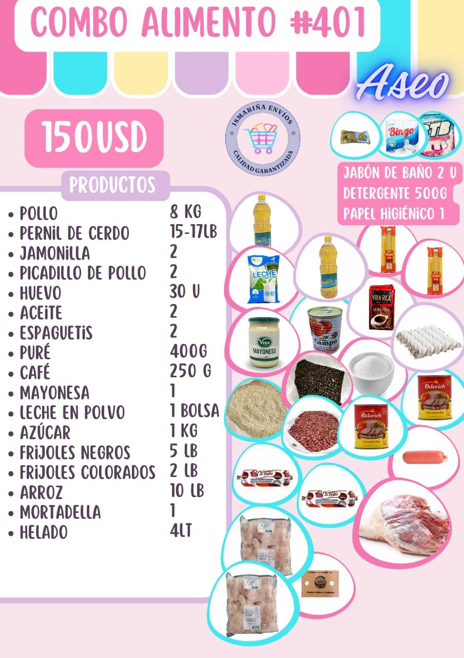 Combo Alimento #401